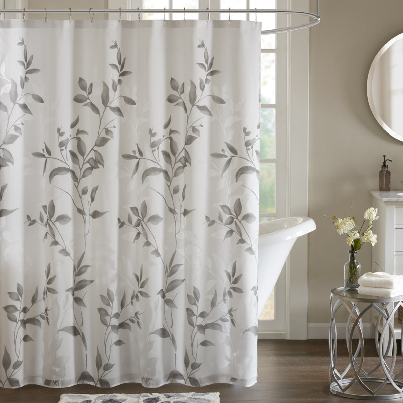 Trent Printed Single Shower Curtain & Reviews Birch Lane